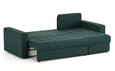 Диван угловой Тренто Leonardo 11 темно-зеленый - превью 6 Диван угловой Тренто Leonardo 11 темно-зеленый - превью 6
